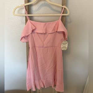 Altar’d State NWT Pink Ruffle Dress